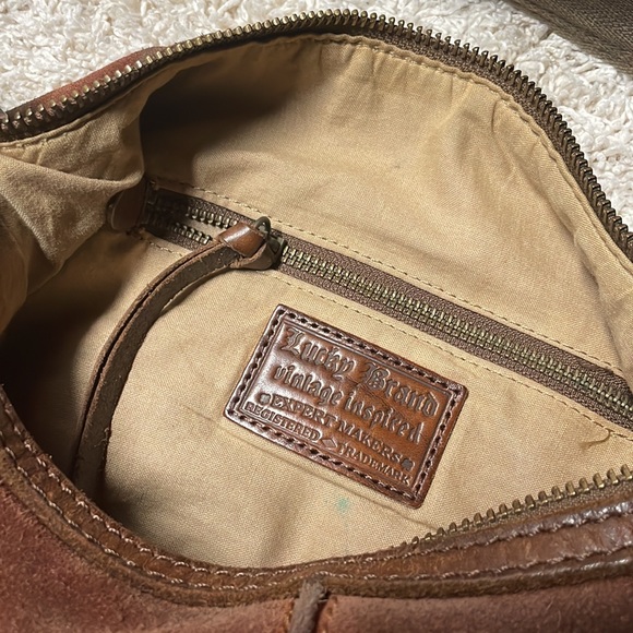 Lucky Brand Suede Saddle Crossbody - Picture 6 of 6